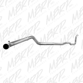 MBRP 88-93 Dodge 2500/3500 Cummins 4WD Turbo Back Single Side Exit No Muffler PLM Series Exhaust - 0
