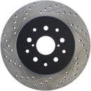 StopTech 5/93-98 Toyota Supra Right Rear Slotted & Drilled Rotor-2