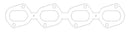 Cometic Ford 4.6L/5.6L DOHC Modular V8 .030in MLS Exhaust Gasket-2