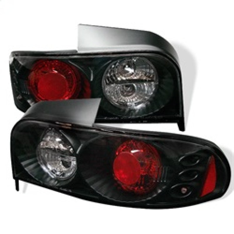 Spyder Subaru Impreza (Excluding Wagon) 93-01 Euro Style Tail Lights Black ALT-YD-SI93-BK - 0