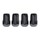McGard SplineDrive Lug Nut (Cone Seat) M12X1.25 / 1.24in. Length (4-Pack) - Black (Req. Tool)-1