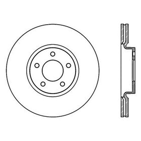 StopTech Power Slot 07-09 Mazdaspeed3 Slotted Left Front Rotor