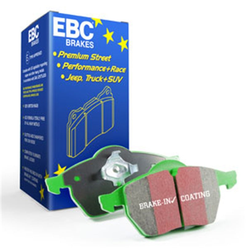 EBC 14+ Land Rover LR4 3.0 Supercharged Greenstuff Front Brake Pads - 0