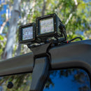 Go Rhino 18-20 Jeep Wrangler JL/JLU Light Mount - One or Two 3in Cubes-4