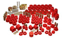 Energy Suspension 07-11 Jeep JK 4dr Red Hyper-Flex Master Bushing Set-1