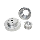 BBK 86-93 Mustang 5.0 Underdrive Pulley Kit - Lightweight CNC Billet Aluminum (3pc)-1