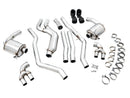 AWE Tuning 2019+ BMW M340i (G20) Non-Resonated Touring Edition Exhaust - Quad Diamond Black Tips-8