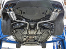 aFe Takeda 16-17 Lexus RC 200T 2.0L (t) 2in. SS Axle-Back Exhaust System w/Polished Blue Tips-2