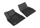 3D MAXpider 2012-2014 Tesla Model S Kagu 1st Row Floormat - Black-1
