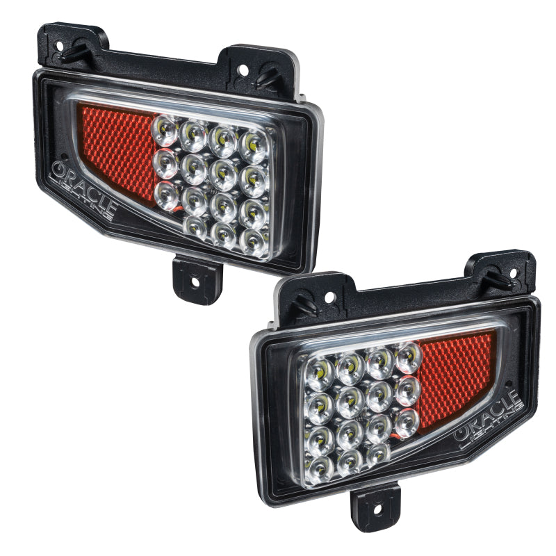 Oracle Rear Bumper LED Reverse Lights for Jeep Gladiator JT w/ Plug & Play Harness - 6000K