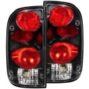 ANZO 1995-2000 Toyota Tacoma Taillights Black-4