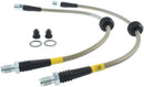StopTech 08-10 Mini Cooper Stainless Steel Rear Brake Lines-1