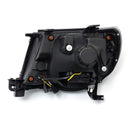 AlphaRex 05-11 Toyota Tacoma PRO-Series Projector Headlights Plank Style Design Black w/DRL-3