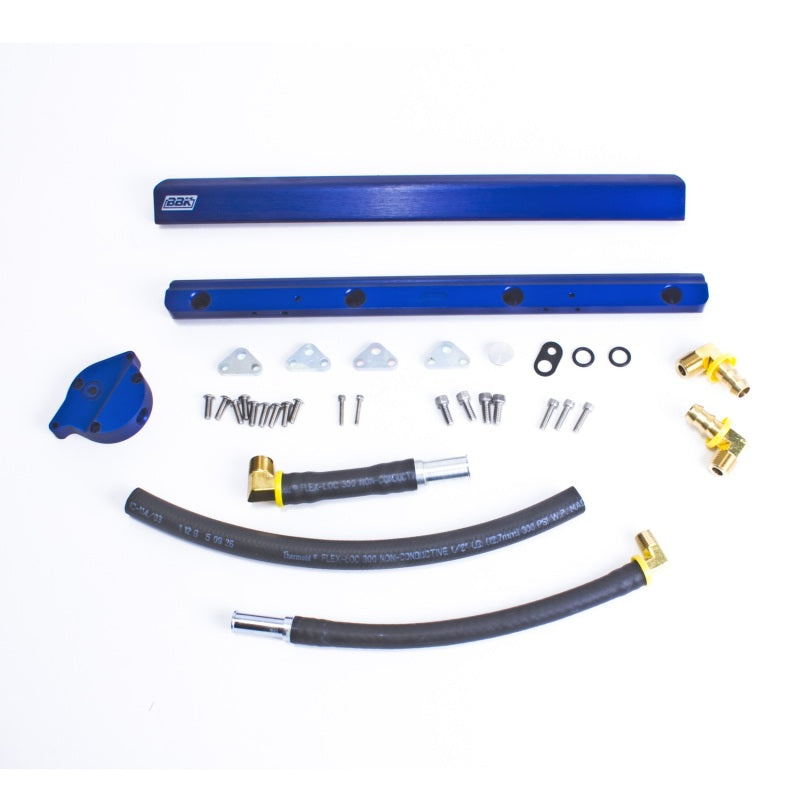 BBK 86-93 Mustang 5.0 High Flow Billet Aluminum Fuel Rail Kit - 0