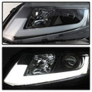 Spyder 12-14 Honda Civic (Excl. 2014 Coupe) Projector Headlights Lgtbr DRL Black PRO-YD-HC12-DRL-BK-8