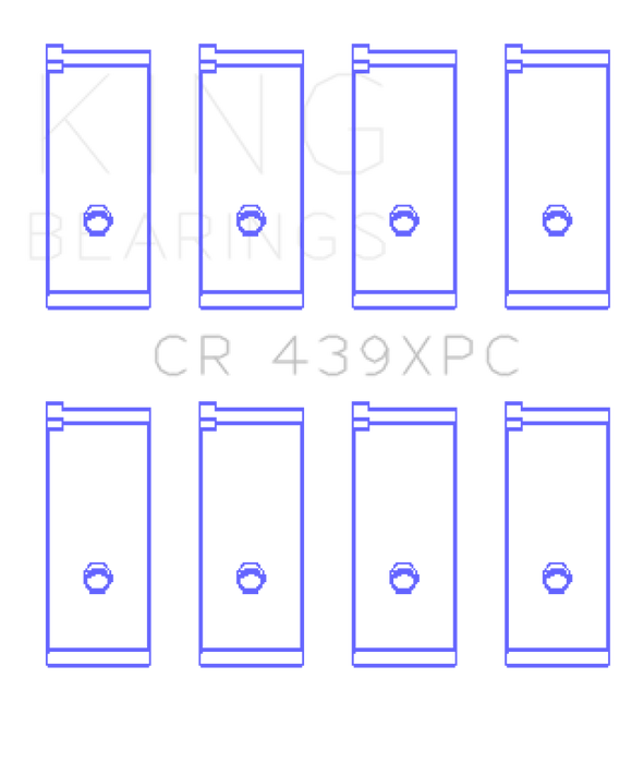 King Engine Bearings Honda B18A1/B18B1 pMaxKote Performance Rod Bearing Set