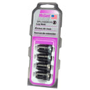 McGard SplineDrive Lug Nut (Cone Seat) M12X1.5 / 1.24in. Length (4-Pack) - Black (Req. Tool)-2