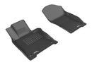 3D MAXpider 2014-2017 Infiniti Q50 Kagu 1st Row Floormat - Black-1
