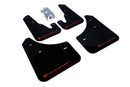Rally Armor 04-09 Mazda3/Speed3 Black UR Mud Flap w/ Red Logo-1