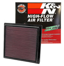 K&N 11 Jeep Grand Cherokee / 11 Dodge Durango Replacement Panel Air Filter-10