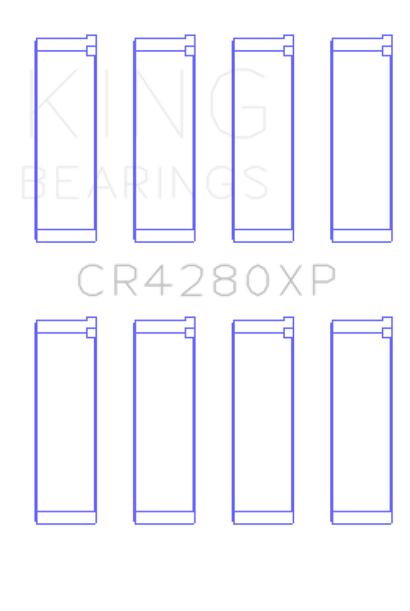 King Engine Bearings Subaru WRX/STi EJ20/EJ22/EJ25 48mm Rod Performance Rod Bearing Set - Size STD
