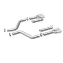 MagnaFlow Axle-Back, SS, 3in, Quad Split Rear 3.5 Tips 2015 Dodge Challenger incl SRT Hellcat-10