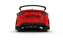 Rally Armor 23-26 Honda Civic Type R Black Mud Flap White Logo-2