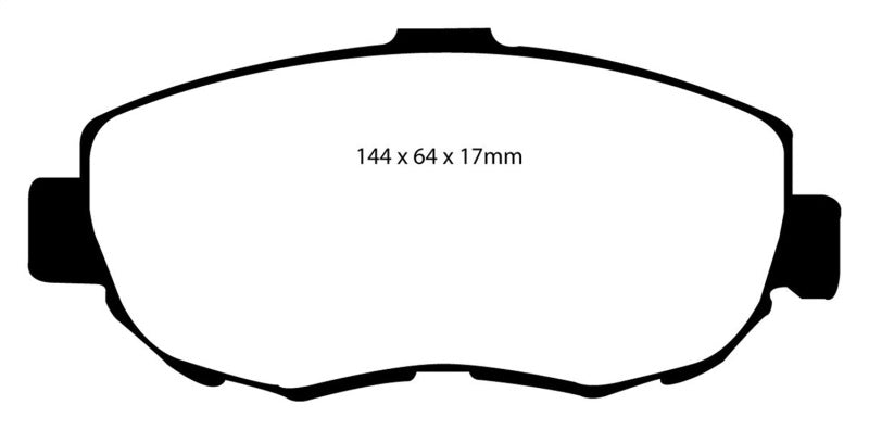 EBC 93-97 Lexus GS300 3.0 Yellowstuff Front Brake Pads