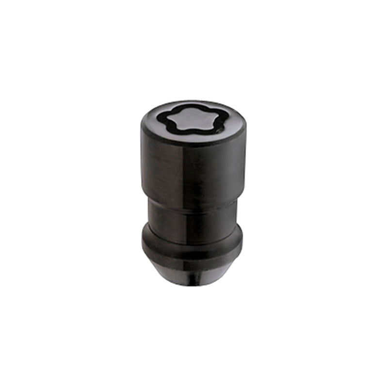 McGard Wheel Lock Nut Set - 5pk. (Cone Seat) 1/2-20 / 3/4 &13/16 Dual Hex / 1.46in. Length - Black - 0