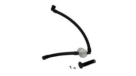 J&L 2021-2022 Ford Bronco 2.7L 3.0 Oil Separator Passenger Side- Clear Anodized