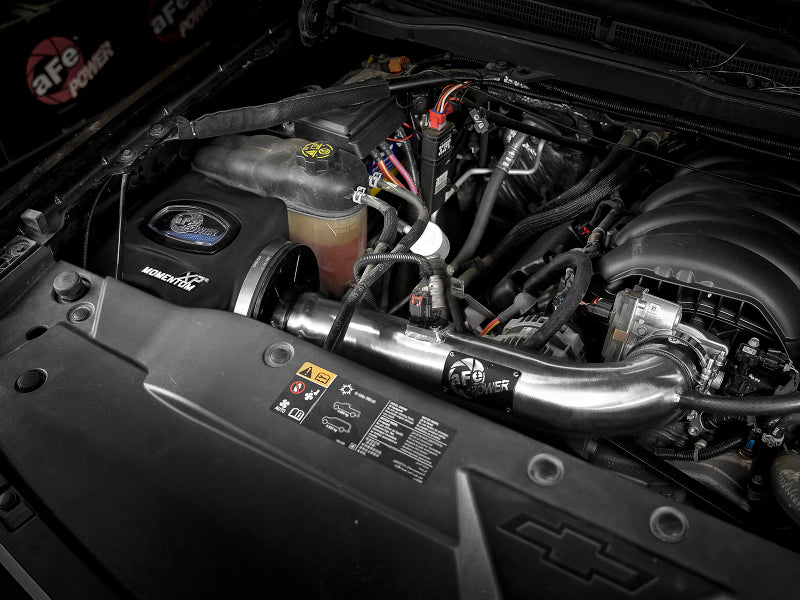 aFe Momentum XP Cold Air Intake System w/ Pro 5R Media Brushed 14-19 GM Silverado/Sierra 1500 - 0