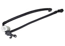 J&L 2020-2023 Ford Explorer 3.0L EcoBoost Oil Separator 3.0 Passenger Side - Clear Anodized-1