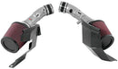 K&N 07-08 G35 Dual Silver Typhoon Short Ram Intakes-1
