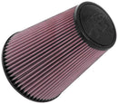 K&N Universal Clamp-On Air Filter 6in FLG / 7-1/2in B / 4-1/2in T / 9in H-1