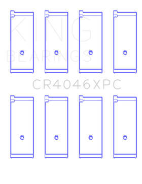 King Honda B20B4/B20Z2/D16 Series/ZC 16V pMaxKote Performance Rod Bearing Set - Size STD