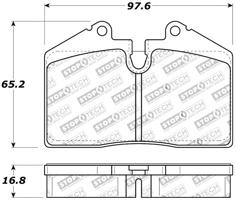 StopTech Performance Pad - 0