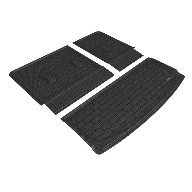 3D MAXpider 2021 Chevrolet Tahoe / GMC Yukon Behind R3 Seatback Protector Cargo Liner - Black - 0