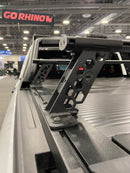 Go Rhino 15-22 Ford F-150 / 07-21 Toy. Tundra XRS Cross Bars Kit - Tex Blk (Attch Tonneau Cvr T-Trk)-1