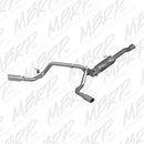 MBRP 2016 Toyota Tacoma 3.5L EC/CC Cat Back Dual Split Exit T409 Exhaust-1