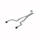 MBRP 17-21 Charger 5.7L/6.2L/6.4L 3in Race Profile Cat-Back w/Dual Carbon Fiber Tips T304 SS Exhaust-1