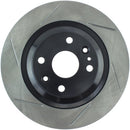 StopTech Power Slot 01-05 Mazda Miata Sport Suspension/Turbo SportStop Slotted Rear Right Rotor-2