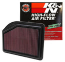 K&N Replacement Filter 10.219in O/S Length x 7.875in O/S Width x 1.125in H for 12 Honda CR-V 2.4L-4