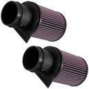 K&N 2014-2015 Audi R8 V10-5.2L F/I Drop In Air Filter (2 Per Box)-4