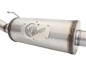 aFe MACHForce XP 2.5in SS-409 Cat-Back Exhaust 07-16 Jeep Wrangler (JK) V6-3.6L/3.8L (2-4 Door) - 0