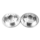 Power Stop 03-09 Lexus GX470 Rear Evolution Drilled & Slotted Rotors - Pair-1