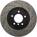 StopTech 07-10 BMW 335i Cross Drilled Left Front Rotor-2