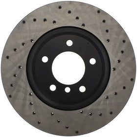 StopTech 07-10 BMW 335i Cross Drilled Left Front Rotor - 0