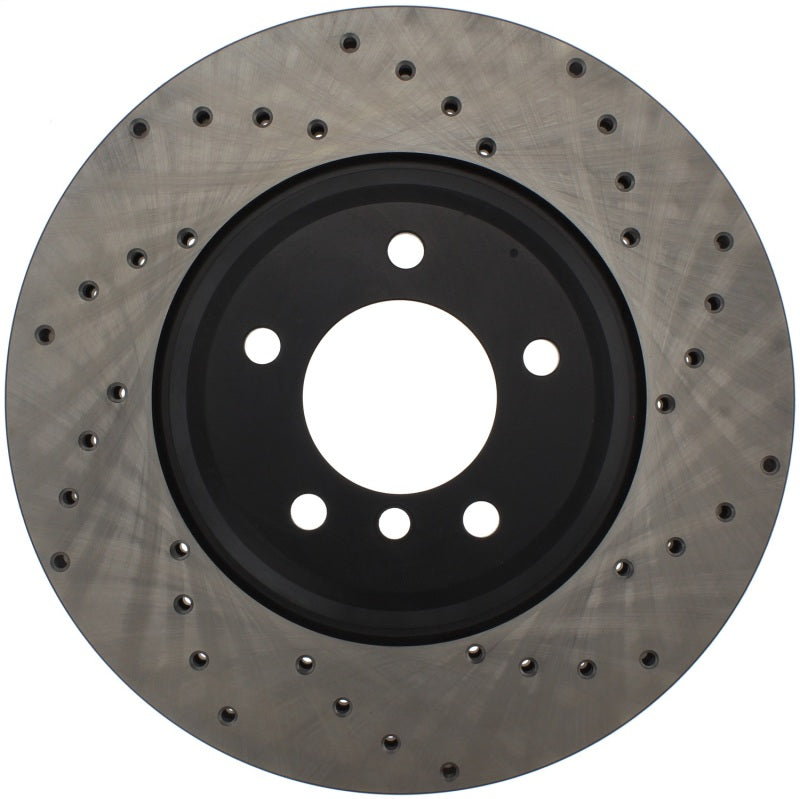 StopTech 07-10 BMW 335i Cross Drilled Left Front Rotor - 0