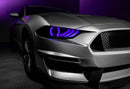 Oracle Lighting 18-23 Ford Mustang Dynamic ColorSHIFT LED Headlights - Black Series-8