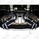 MBRP 18-20 Ford Mustang GT 2.5in Black Coated Non Active Dual Axle Back Exhaust - 4in Dual Wall Tips-5